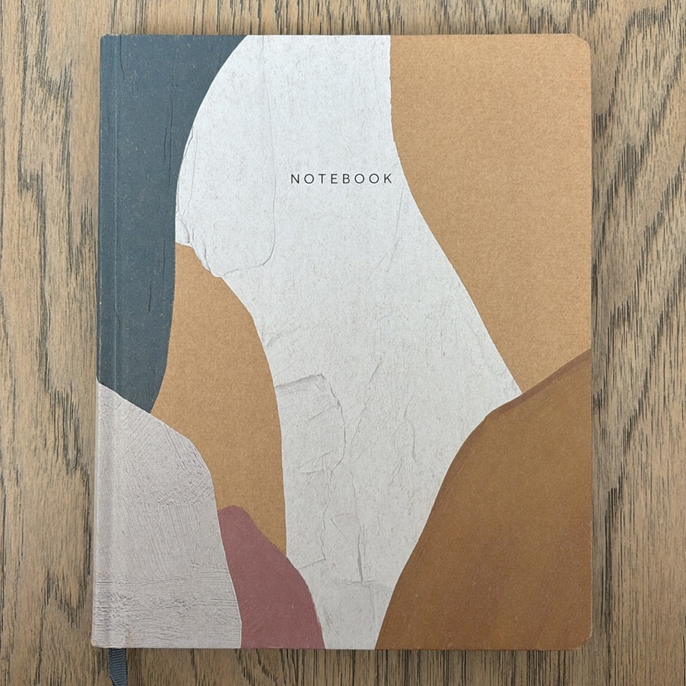 Indigo Hardcover Large Multicolor Notebook - Never Used!